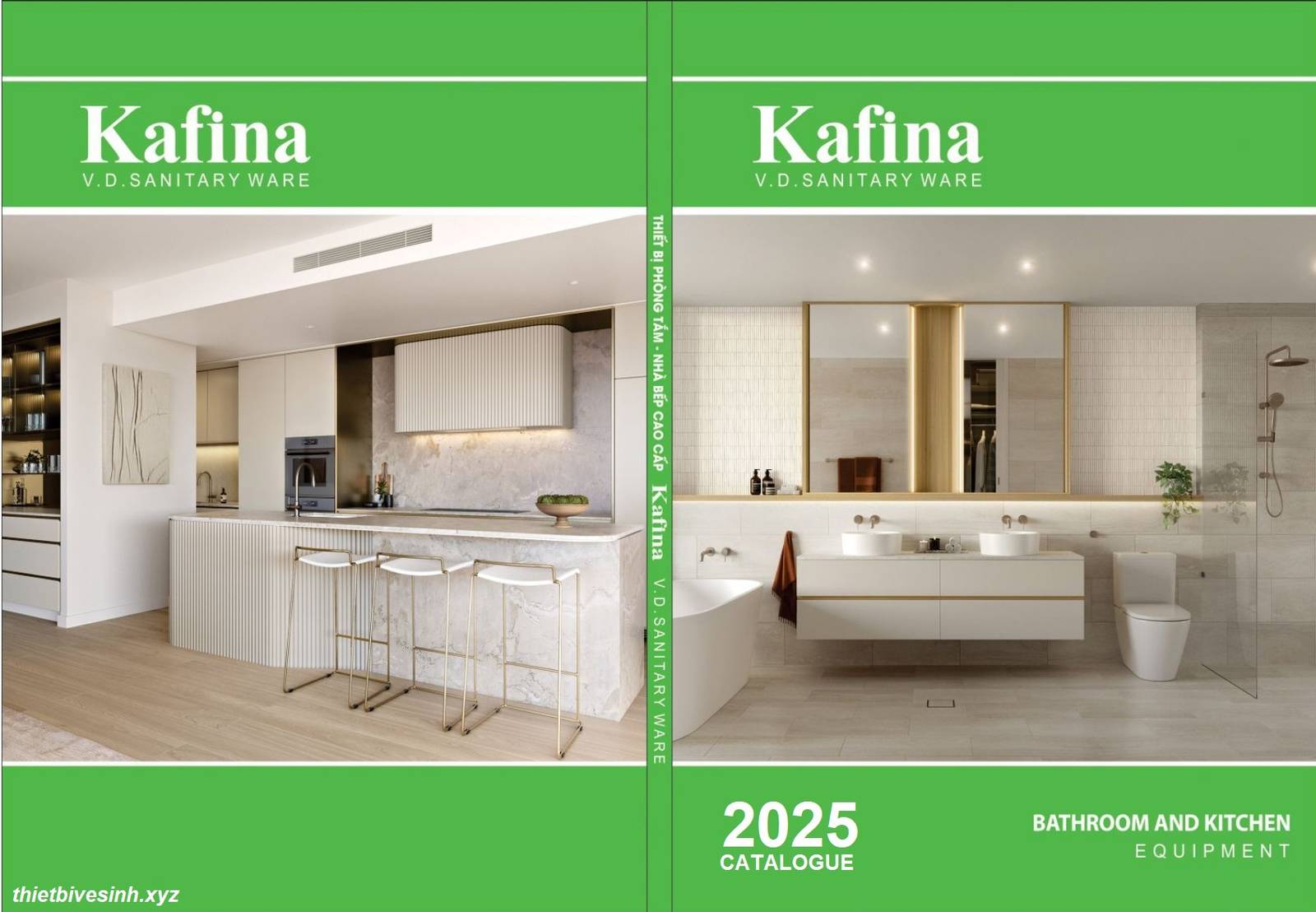 Thiết bị vệ sinh KAFINA Catalogue và Bảng giá mới nhất 2025 /Page 1